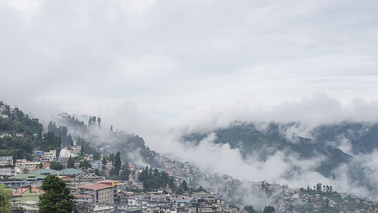 Large darjeeling view from chowrasta